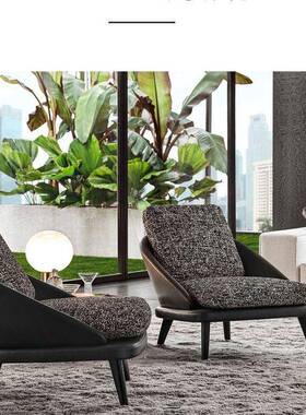 设769计师网红款单人椅懒人沙发阳台客厅厅休人闲区会客单售楼处沙发