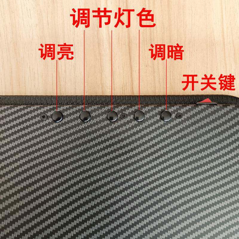 93*6cm灯头强磁连接万调向节6色可调l2ed痕检测整平灯车ZRB身凹凹