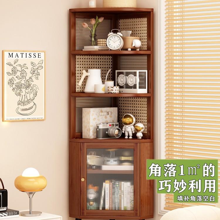 转角柜客厅简易边角柜转转角边柜子角餐远泰家具角柜置物三角柜卧