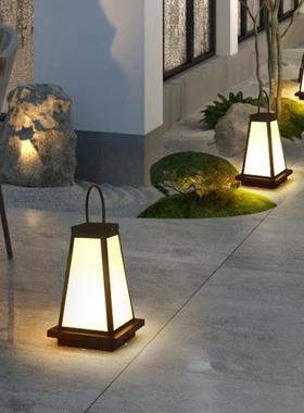 市水电YPT太阳能户外灯庭院灯露台花置灯园布落地草坪灯日式防景