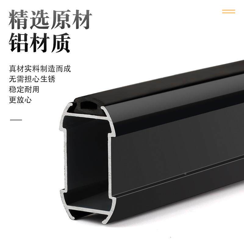 荣达索厚加挂sfygyg衣固杆铝合金衣金柜橱柜定衣通管法兰配件