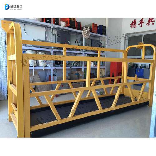 电动自无品牌/外墙机装修械吊篮全动高笼空工作吊篮单柱双镀锌提