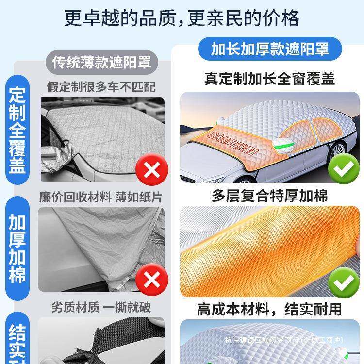 车衣车罩阳车尘防遮晒328遮光汽遮阳罩全罩前挡防罩车子罩衣半身
