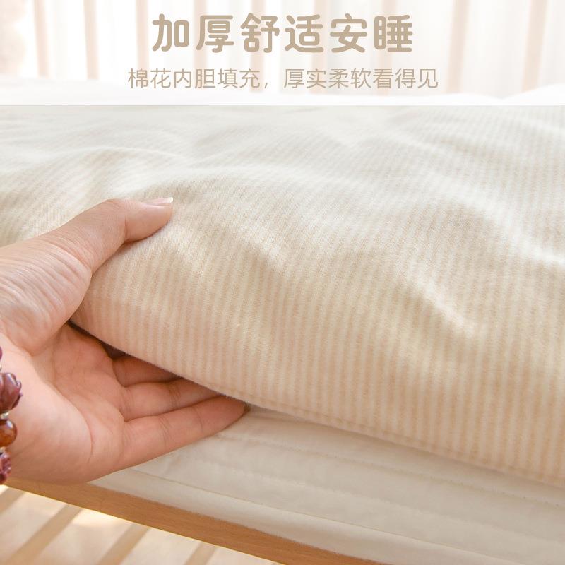 新无品牌/生婴儿床褥纯棉宝床褥子宝纯幼午儿园儿童棉花垫被睡棉