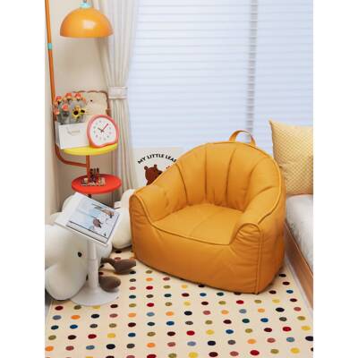 懒人沙发皮豆袋卧单室儿童阅读榻小沙发宝宝人榻米座椅可靠EKU爱