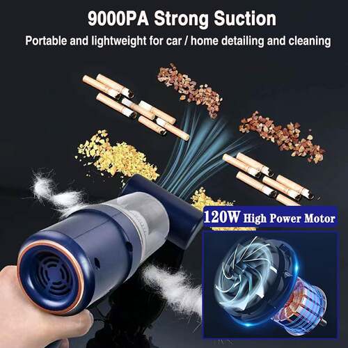 11k7CD120W400mah8pa吹吸一体机便携式0624手持车载吸尘器