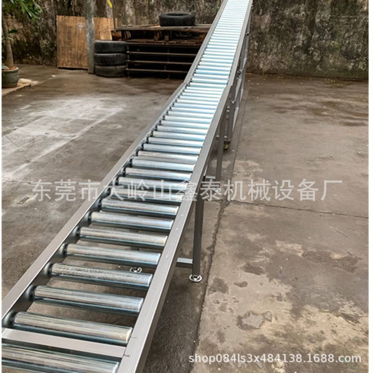 无动力滚筒线  输送线  上下料输送线 滚筒线  输送机