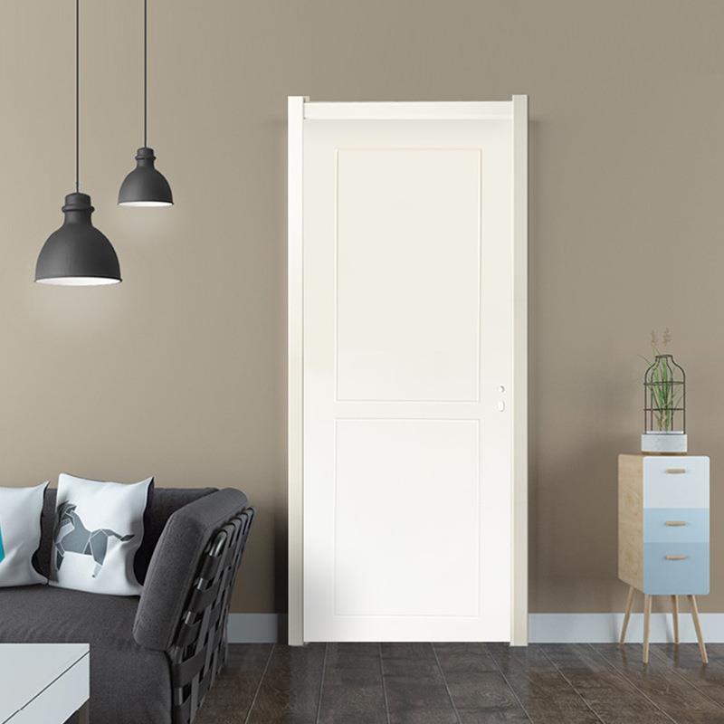 单开简门式复合木门厂家室约ML-10036平开烤漆门稳固耐用实内门卧