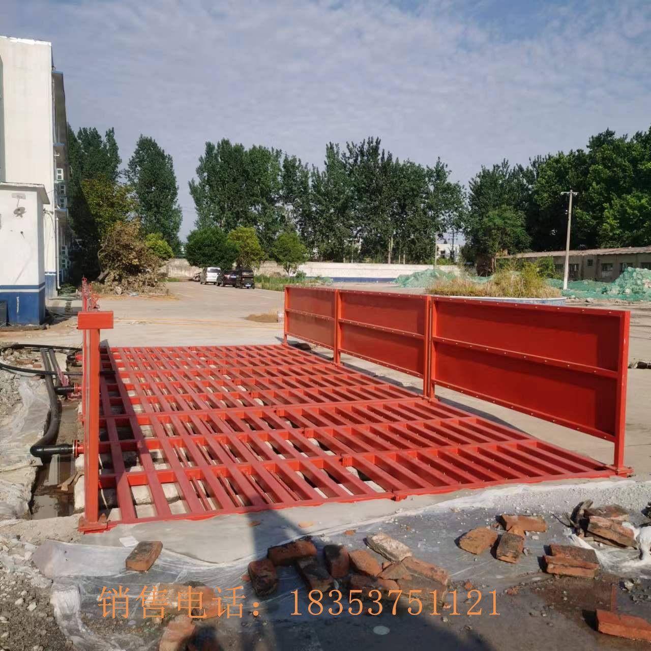 建车筑程工地洗机冲洗辆平工台设备全自动感应矿220场洗轮车机