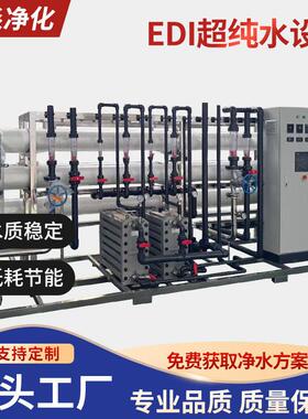 10吨二级反渗透EDI超纯水设备全自动二级反渗透纯水净水器