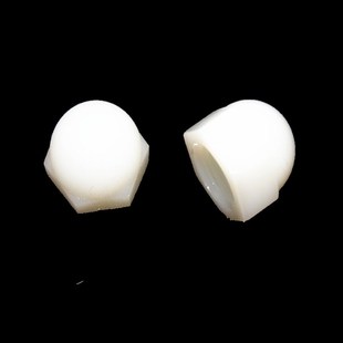 尼龙盖型螺母 螺帽M4 盖形螺母 耐腐蚀 耐酸碱