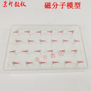 磁分子模型J2407 初中物理菱形小磁针24支磁感线分布模型现象学具