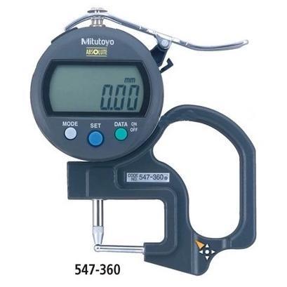 547-360数显测厚规管壁测0-10mm读0.01日本mitutoo