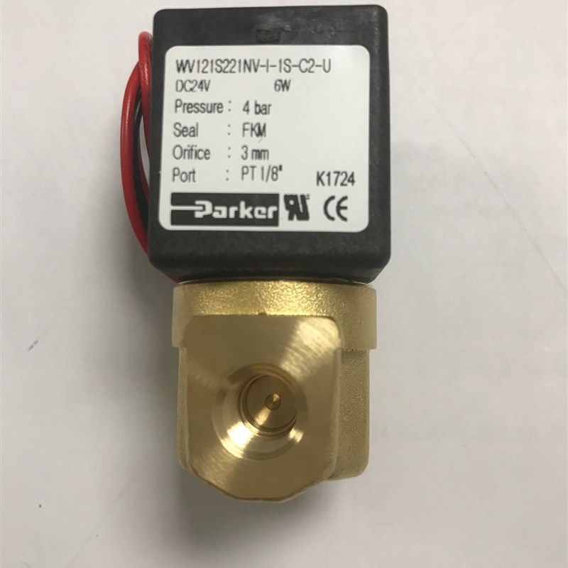 美国派克PARKER原装WV121S221NV-I-1S-C2-UDC24V/6W/4BA少量现货