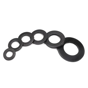 8.8级高强度发黑GB97平垫片垫圈 M6M8M12M16M20M24M30M36M42M64