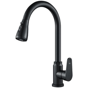 JOWMO厨房水龙头冷热水二合一头洗菜盆全铜防溅花洒万向旋转家用