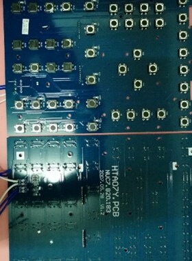 NUC7.820.211C伊士通电脑按键板NHTA08CF HTA07Y海太注塑机按键板