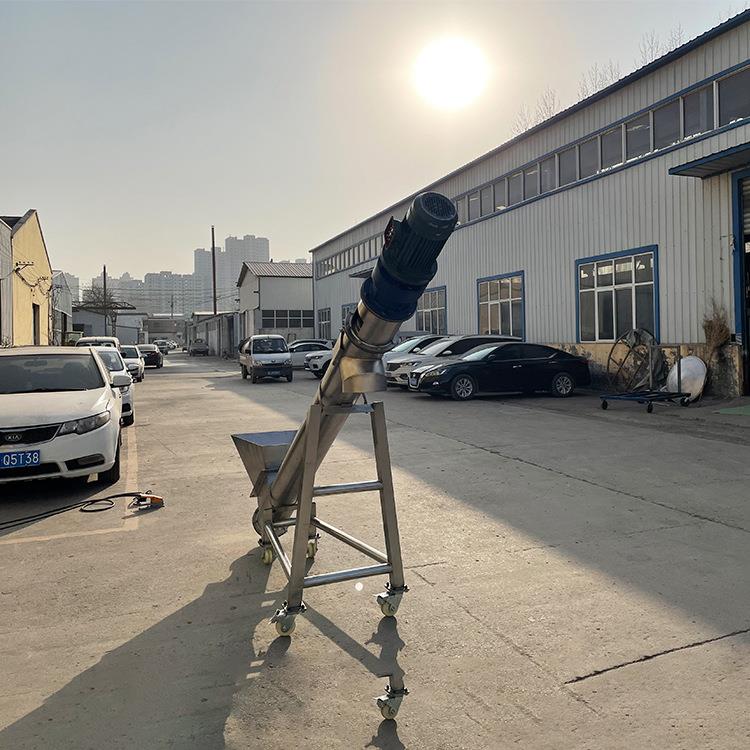 螺旋不锈钢提升机上料机电厂用计量螺旋给料机称重螺旋输送机设备