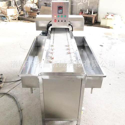 鸡爪分割切半机凤爪切割劈半设备麻椒鸡爪分割机鸡爪切半机