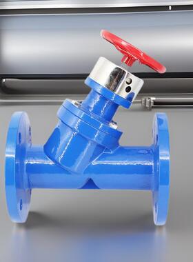 数字锁定静态平衡阀铸铁供热控制阀铸铁平衡阀供热手动SP45F-16Q