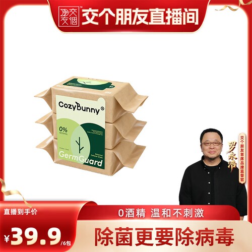 CozyBunny甲流乙流消毒便携湿巾