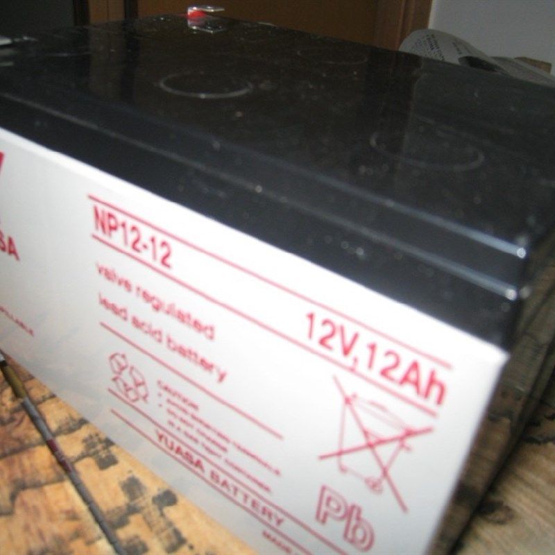 YUASA汤浅蓄电池NP12-12 12V12AH电池UPS不间断电源电池