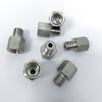 M12x1.25-M12x1 不锈钢转换接头 304 内螺纹M12x1.25 外螺纹M12x1