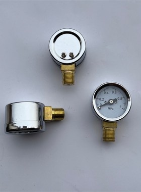 y-30 压力表 径向 侧接式 立式 0~1mpa 螺纹G1/8直径29mm - 30mm