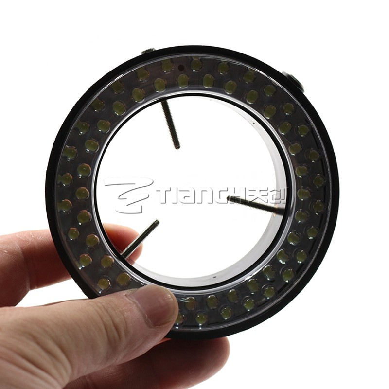 60颗LED内径60MM显微镜光源灯源 体视电子显微镜可调环形光源