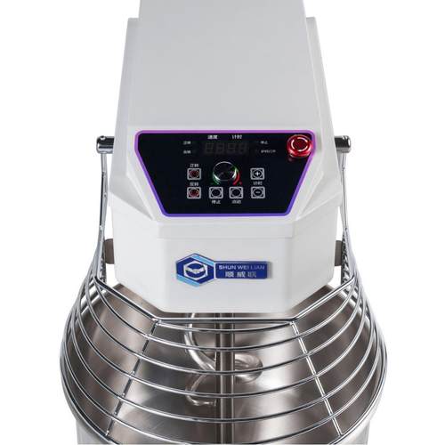 顶盖轻触式SD-20E商用和面机双动8kg可调速搅面机20L圆形搅拌机