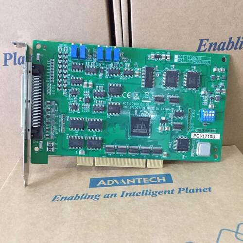 PI-171卡,采样数率100KS/s,C板载4KFIF缓O冲器数据采集工控PCI-17