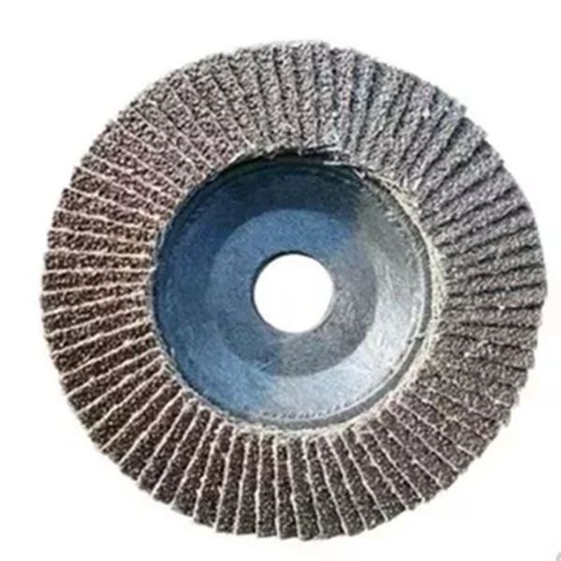 ktJSA百叶片100加厚百页片百叶轮砂纸抛光片不锈钢打磨片平面砂布