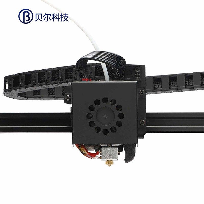 贝尔3d打印机配件三角洲 i3 mega打印头pla E3D V5远程挤出头套件