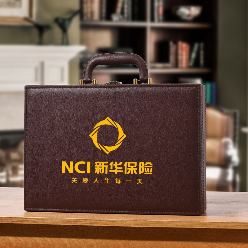 橙色现货保单盒保险资料合同整理箱新华平安人寿太平洋保单收纳盒