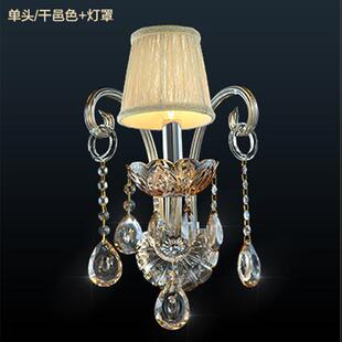 欧式客厅壁灯现代简约卧室头玻璃床壁墙灯美式别墅XW-MD005关酒店