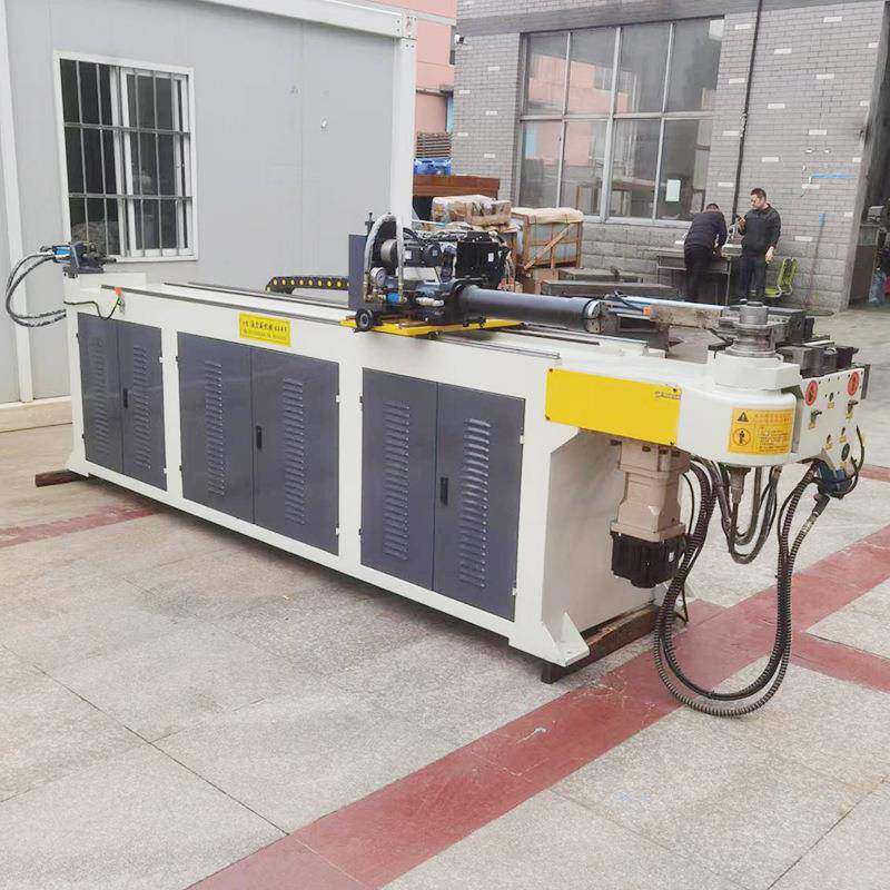 管全自动弯机自3轴伺服送料管圆管不锈钢管用DW38nc三高精度半动