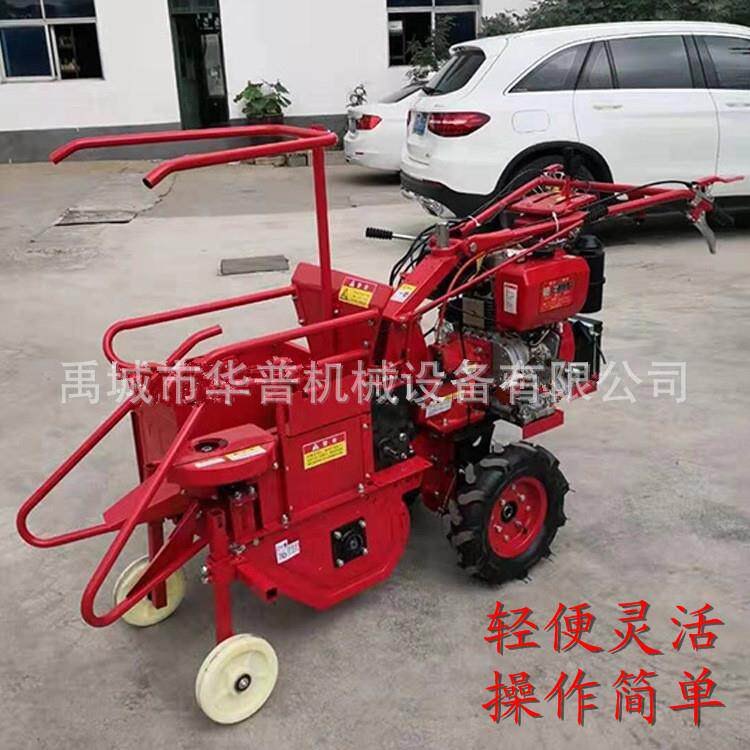 微耕粉机柴11720323油玉收机碎秸秆小型玉米收获机获玉米苞米收米