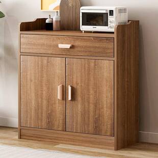 柜餐边柜代简约客靠厅现墙柜子储物酒柜厨房碗柜HSU餐厅备餐柜茶