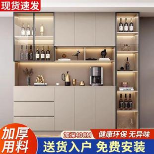 轻奢餐边高柜一储体靠墙家用XRT客厅柜收酒柜物柜餐厅碗柜厨房纳