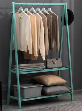 简挂架卧室落地衣衣帽架服子室内家用房间衣置物网红AL101083易门