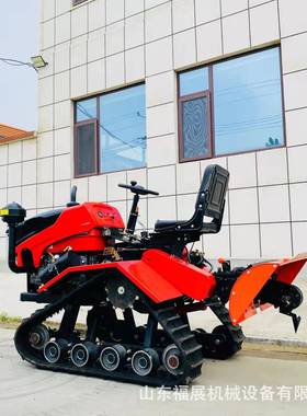 沟小型履带式肥田园管理机带自走式履15马力拖拉机FZ-00447开施机