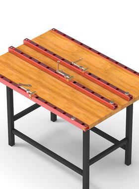 压木桌桌附件桌工卡桌面虎钳装修拼59223板固定洞夹料夹配件手工