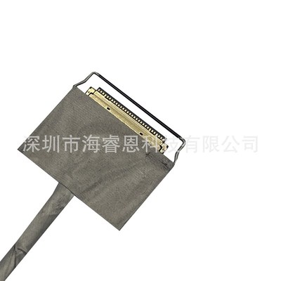 铁氟龙屏线 EDP转FPC排线 0.5间距 30Pin  包绕导电布 单头带拉环