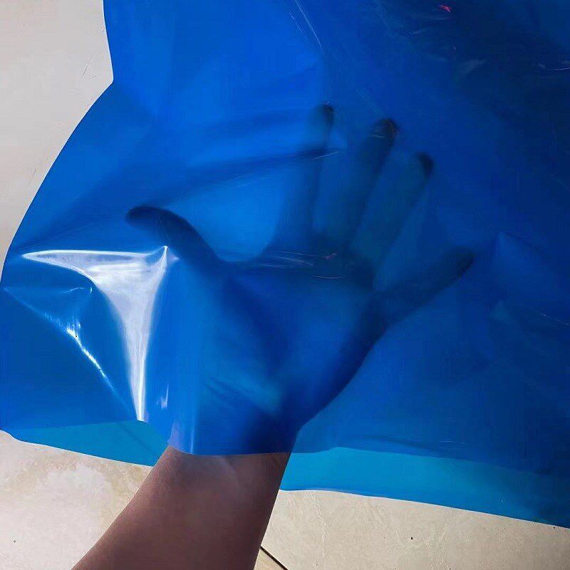 VCI气相防锈膜PE全新料蓝色轴承大型机械设备工业塑料薄膜保护膜