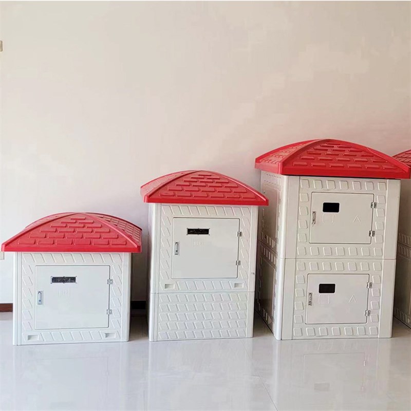 玻璃钢井房智能农田灌溉模压井堡控制柜水利控制箱配电箱安装便捷