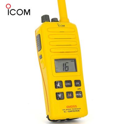 ICOM 艾可慕 IC-GM1600E 航海救生艇电台手持海事对讲机双向GMDSS