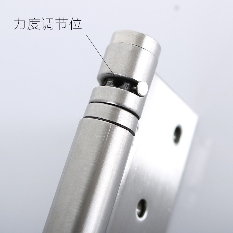 不锈钢液压隐形门合页自动关门缓冲闭门器定位弹簧合页铰链6寸2片