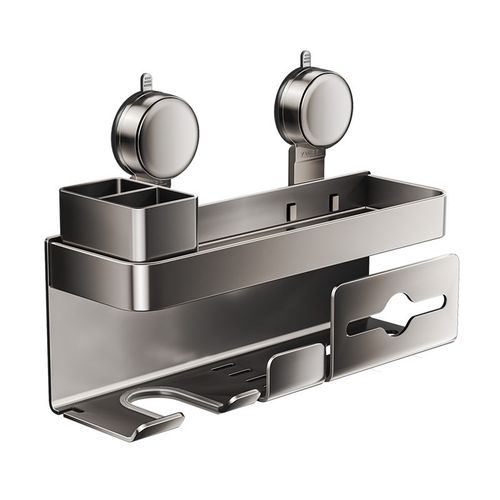 一卫吸盘卫生间吹风机置物架多功能壁挂式电吹风支架风筒收纳挂架