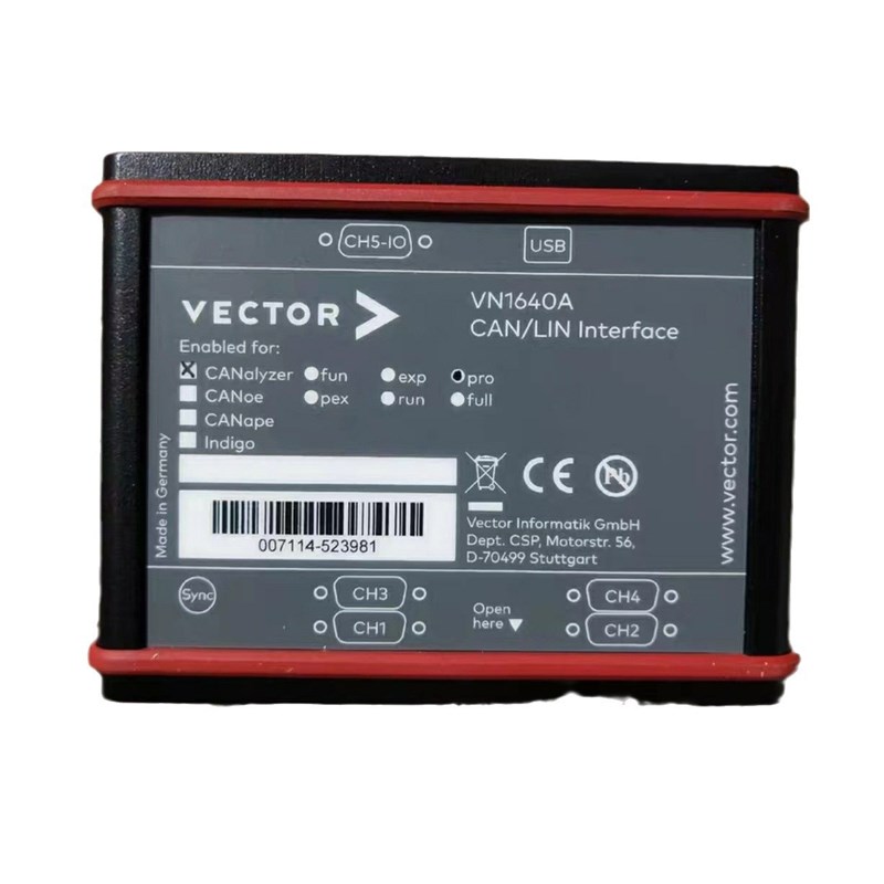 Vector VN1640A CAN  LIN   总线分析仪全新原装质保一年顺丰包邮