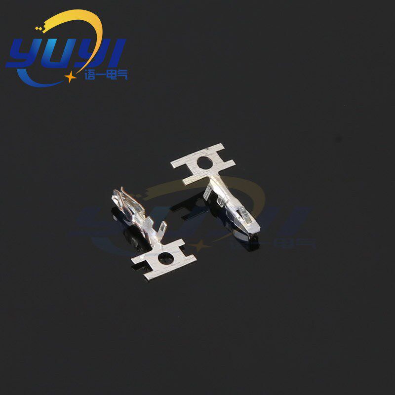 PHB压线端子PH2.0双排带锁带扣连绕端子2.0mm间距簧片磷铜PHB端子